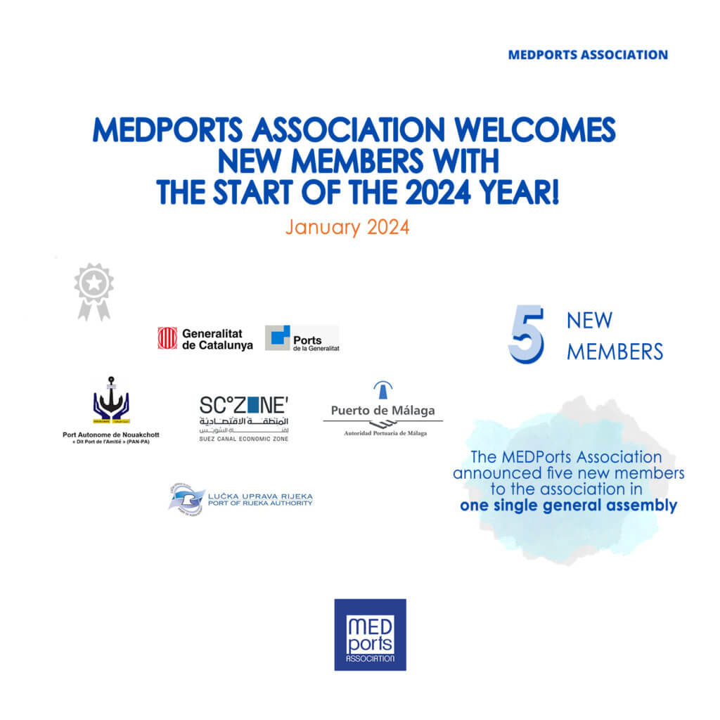 MEDPORTS ASSOCIATION WELCOMES NEW FIVE MEMBERS WITH THE START OF THE 2024 YEAR!